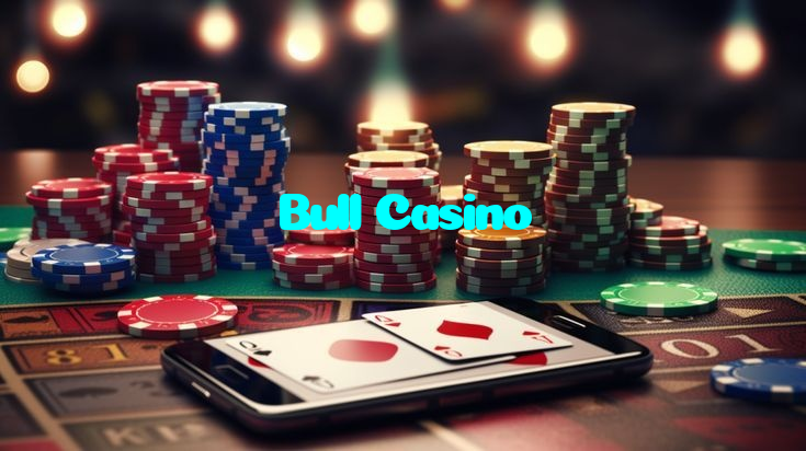 Bull Casino casino presented on mobile device in Pakistan with slots and live games